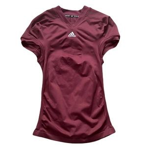NWOT Adidas TechFit Primeknit Compression Football Short Sleeve